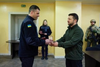 Володимир Зеленський нагородив працівників Державної служби України з надзвичайних ситуацій – 01