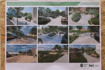 У Львові на місці зруйнованих під час російської атаки будинків облаштують сквер – 03