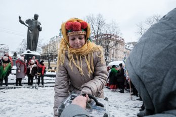 В центрі Львова пройшов фестиваль зимового фольклору “Нова радість стала” – 04
