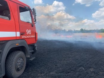 На Донеччині врятували від вогню 55 гектарів пшеничного поля – 02