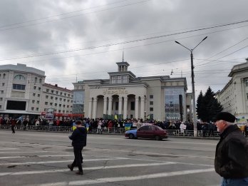 Як в тимчасово окупованих містах українці протестують проти загарбників – 01