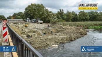На місці зруйнованого моста у селі Гайок будують новий – 02