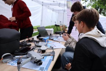 Роботи, дрони та 3D-друк: у Львівській політехніці провели «Ніч науки» для дітей – 08