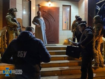 Затримання керівнику Черкаської єпархії УПЦ (МП). Фото: СБУ