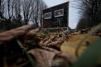 «ЧАСІВ ЯР. ВОГНЕТРИВКІ»: фотовиставка 24 бригади проходить у Підгорецькому замку – 04