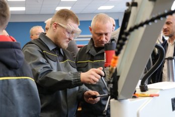У Шептицькому запрацював навчально-практичний центр для майбутніх слюсарів