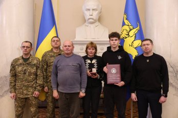 Нацгвардійців зі Львівщини посмертно відзначили медалями та орденами – 13