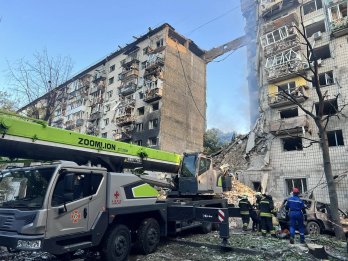 Фото з місця влучання