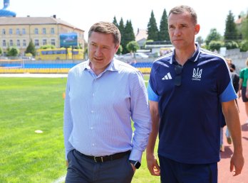 Андрій Шевченко провів на Львівщині відкрите тренування для дітей із прифронтових областей – 01