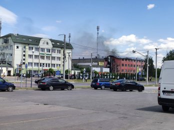 Пожежа на вул. Богданівській