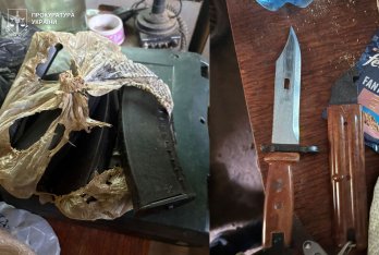 У Городку виклик підлітка до поліції допоміг виявити арсенал зброї в будинку – 03