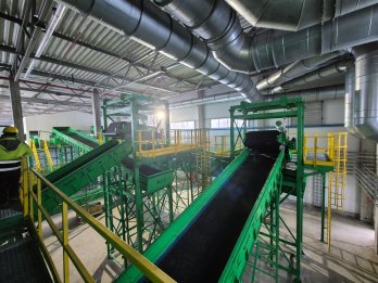 Обладнання, змонтоване на сміттєпереробному заводі. Фото Control Process