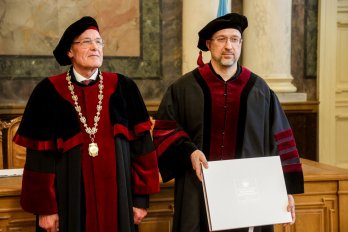 Прем’єр-міністру Денису Шмигалю присвоїли почесне звання доктора Львівської політехніки
