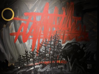 «Питання стабільності»: Олекса Манн презентував нову виставку у Zenyk Art Gallery – 01