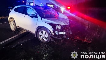 Через зіткнення Honda та Lexus на Львівщині четверо людей потрапили до лікарні