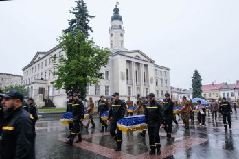 У Дрогобичі перепоховали жертв НКВС, які могли бути членами ОУН та УПА – 01