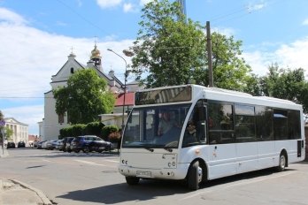На маршрутах громадського транспорту в Дрогобичі з’явились нові автобуси – 01