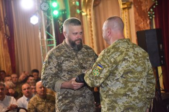Понад 120 бійців "Шквалу" отримали у Львові нагороди до 10-річчя підрозділу
