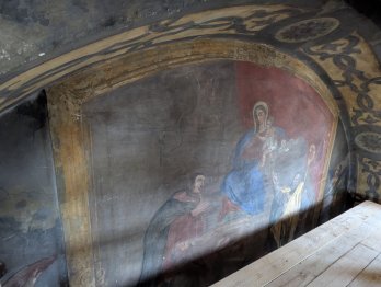 У львівському храмі святого Архистратига Михаїла почали реставрацію 250-річного стінопису – 02