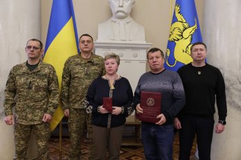 Нацгвардійців зі Львівщини посмертно відзначили медалями та орденами – 14