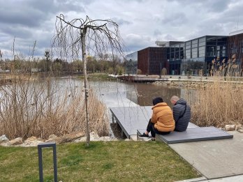 На перетині Стрийської та Наукової вулиць облаштували першу частину нового громадського простору – 02