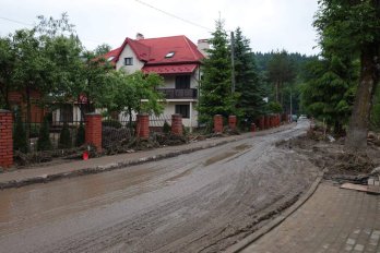 Наслідки негоди у Східниці. Фото: ЛОВА