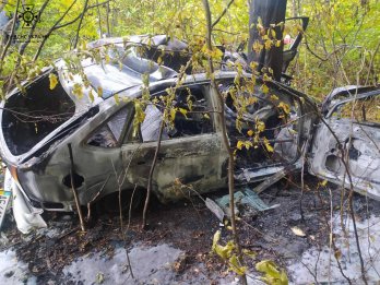 На Стрийщині сталася смертельна ДТП: Ford Focus злетів у кювет та врізався в дерево – 04