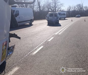 На Львівщині через ДТП госпіталізували водія мінівена Citroën – 01