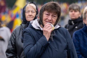 У День захисників і захисниць у Львові на Марсовому полі вшанували загиблих воїнів – 10