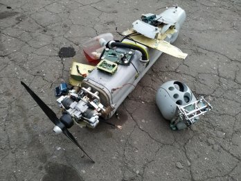 Захисники з Львівської області знешкодили російський безпілотник "Орлан-30" – 02