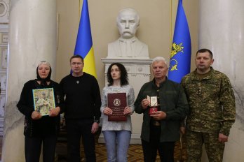Нацгвардійців зі Львівщини посмертно відзначили орденами та медалями – 13
