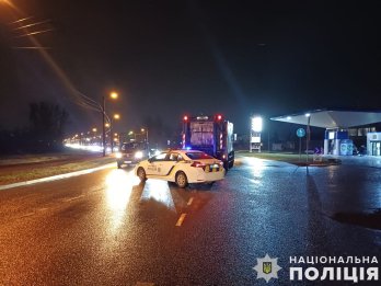 Фото з місця ДТП у Львові