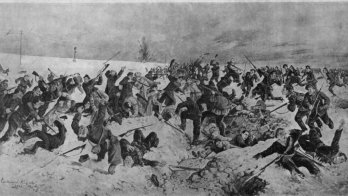 Бій Армії УНР проти Червоної гвардії. Фото з відкритих джерел