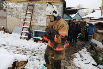 На Харківщині внаслідок пожежі загинув чоловік та четверо дітей – 02