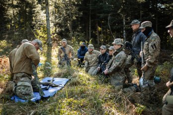 Молодь Львівщини пройшла 5-денний вишкіл від бойових інструкторів "Азову"