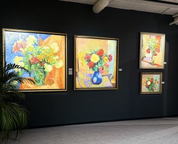 “Мовою квітів”: у ZAG Gallery  відкрили персональну виставку відомого львівського живописця – 01