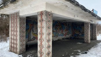 Зупинки з мозаїками обіцяють не демонтувати під час ремонту траси на Львівщині – 02