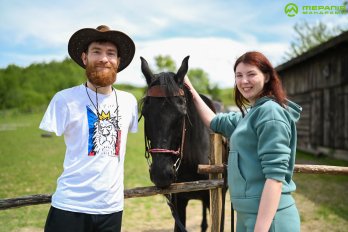 Ветерани війни на Львівщині проходять терапію кінними прогулянками – 05