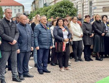 У Городку на Львівщині відкрили Площу Пам’яті