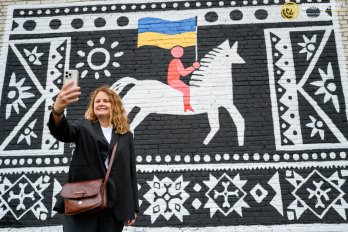 П’ять нових муралів з’явилися у Шептицькому на Львівщині