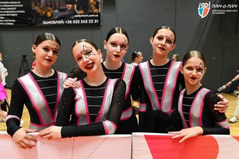 Львівські команди з чирлідингу здобули призові місця у всеукраїнському фіналі шкільних ліг