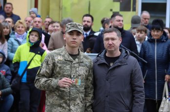У Львівському ліцеї імені Героїв Крут склали присягу 189 ліцеїстів – 03