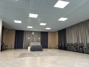 На кладовищі у Самборі запрацював сучасний будинок смутку – 01