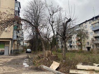 У Львові просять навести лад з деревами і бетонними блоками між будинками на проспекті Чорновола (фото) – 04