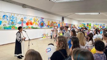 Львівський палац мистецтв прийняв Міжнародний Арт форум  "Незламний Золотий мольберт"