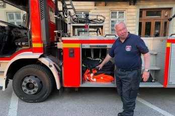 Німецькі партнери передали Львівській області сучасний пожежний автомобіль – 01