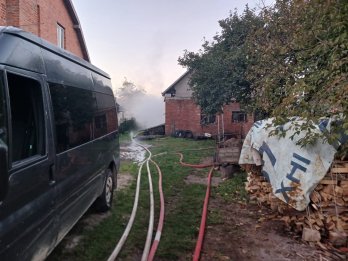 Під час пожежі в житловому будинку біля Львова загинула людина – 01