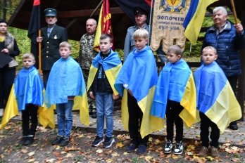 На Золочівщині місцеві жителі вшановували небесну покровительку українського воїнства