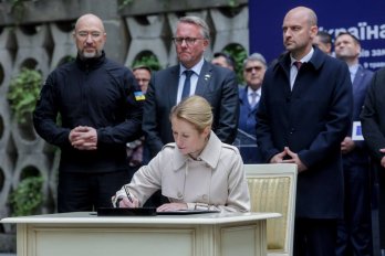У Львові підписали угоду про передачу 1,9 мільярда євро активів РФ на зброю Україні