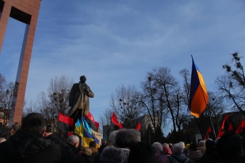 У Львові вшанували Степана Бандеру